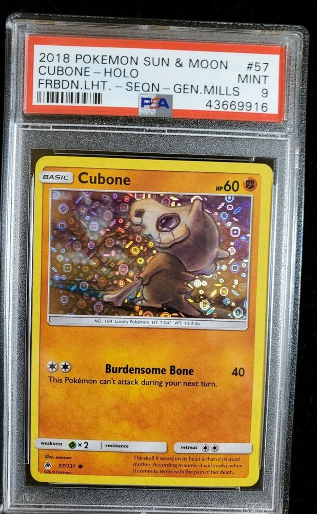 cubone pokemon card holographic Cubone - 51/109 Non-Holo