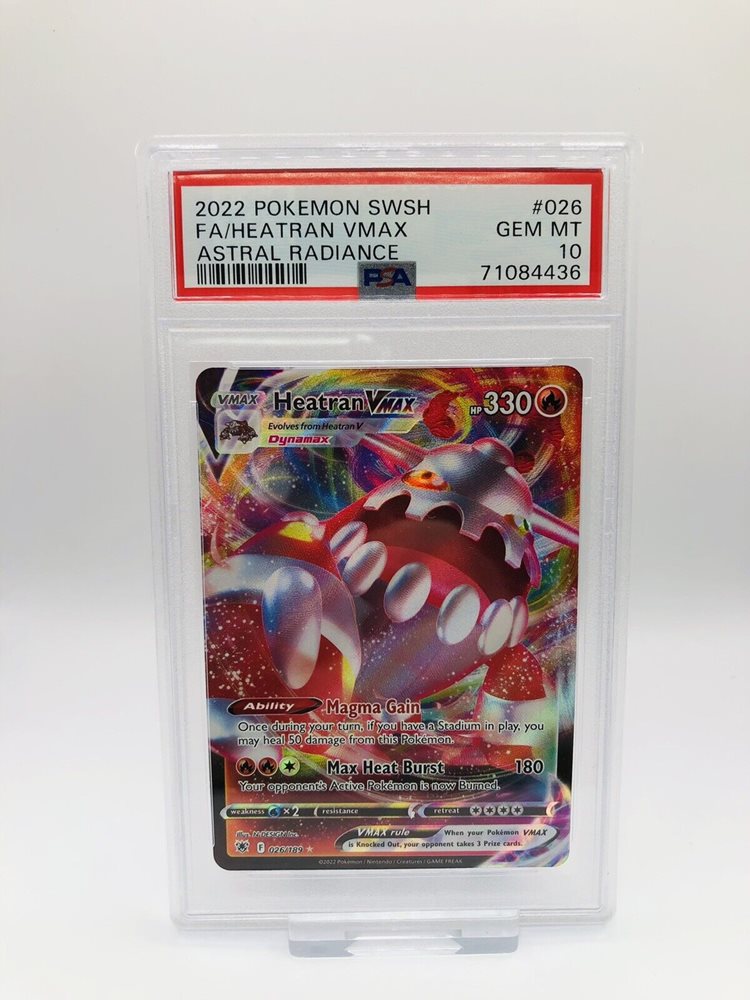 Auction Prices Realized Tcg Cards 2022 POKEMON SWORD & SHIELD ASTRAL  RADIANCE Full Art / Heatran Vmax