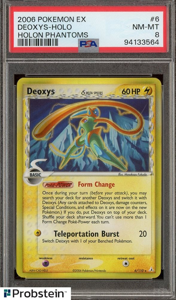 Auction Prices Realized Tcg Cards 2006 POKEMON EX HOLON PHANTOMS