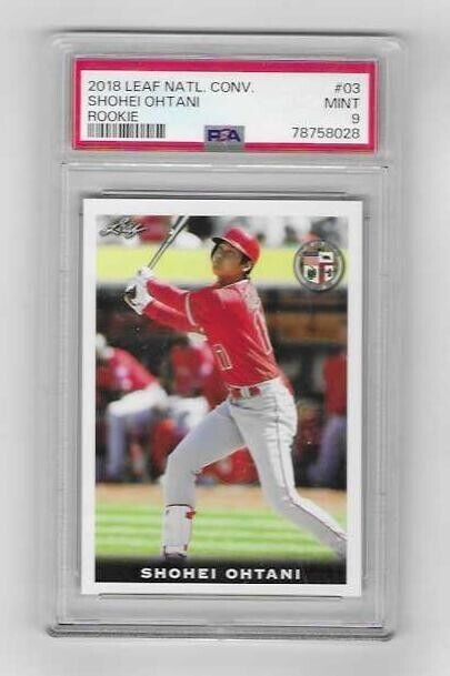 大谷翔平 2018 Leaf NSCC #37 & ROOKIE-03 Auction Prices Realized Multi-Sport Cards 2018 LEAF NATIONAL