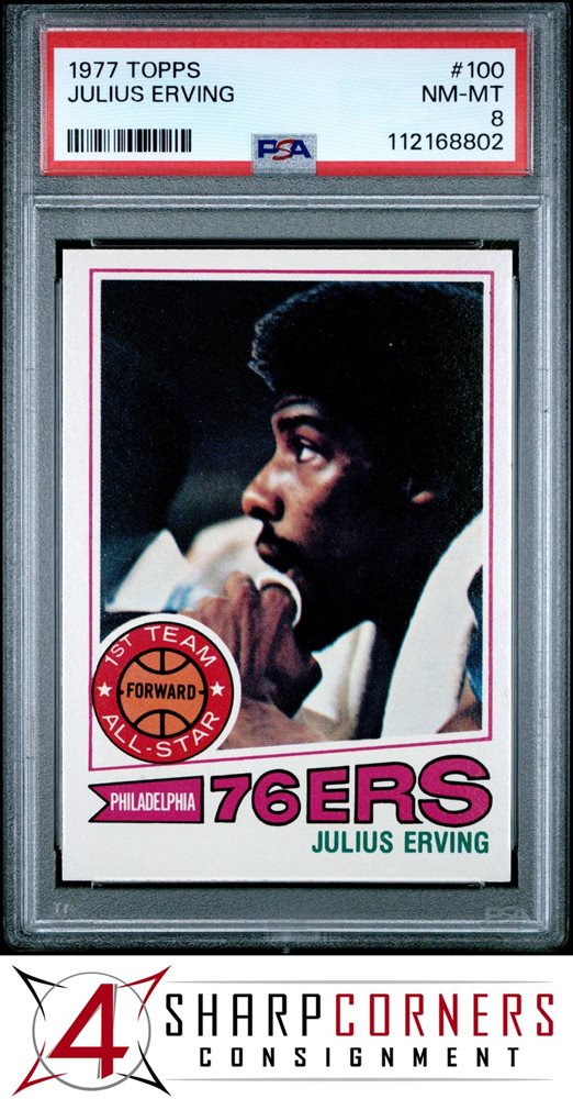 その他 PSA 6 - Julius Erving - 1977 Topps Auction Prices Realized Basketball Cards 1977 TOPPS Julius