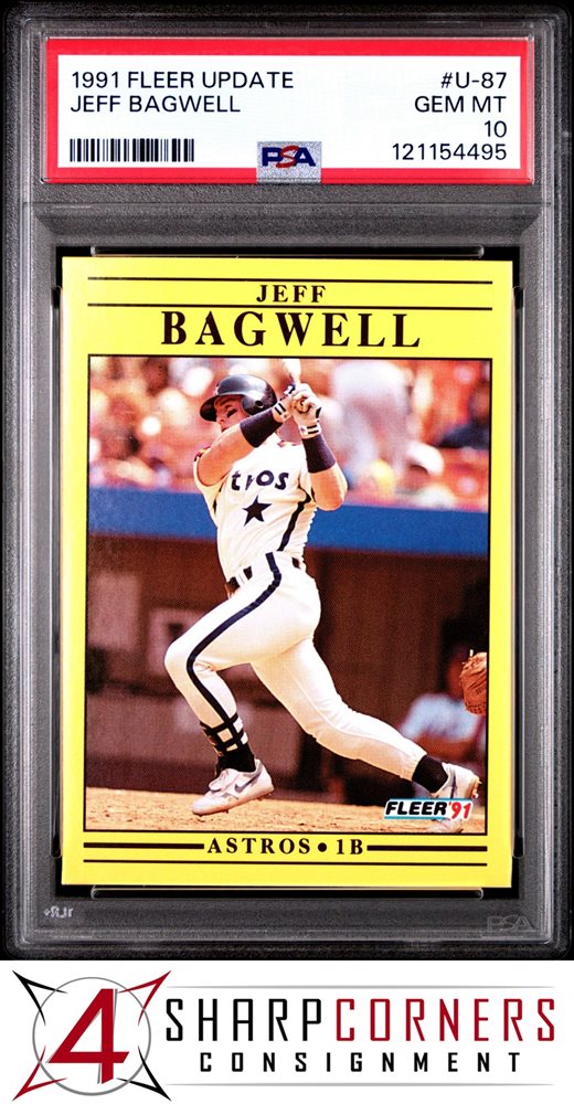 その他 1991 ULTRA UPDATE JEFF BAGWELL BGS GEM Auction Prices Realized Baseball Cards 1991 ULTRA UPDATE