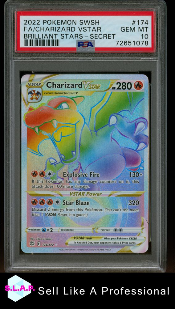 リザードンvstar HR PSA10