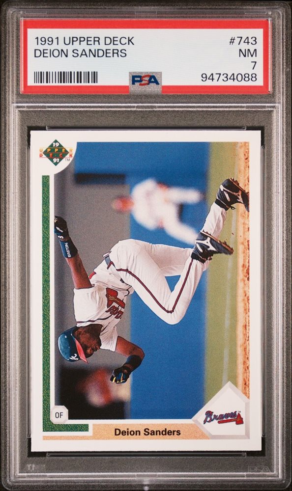 Surprising 1991 Upper Deck Deion Sanders Gallery