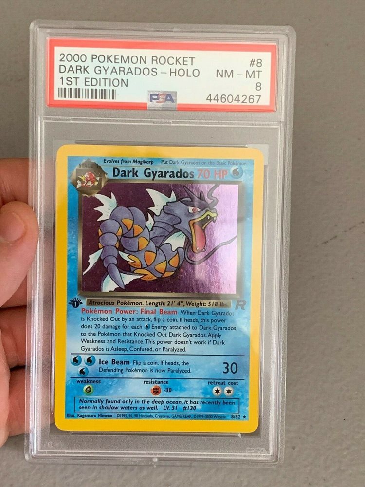 Auction Prices Realized Tcg Cards 2000 Pokemon Rocket Dark Gyarados 