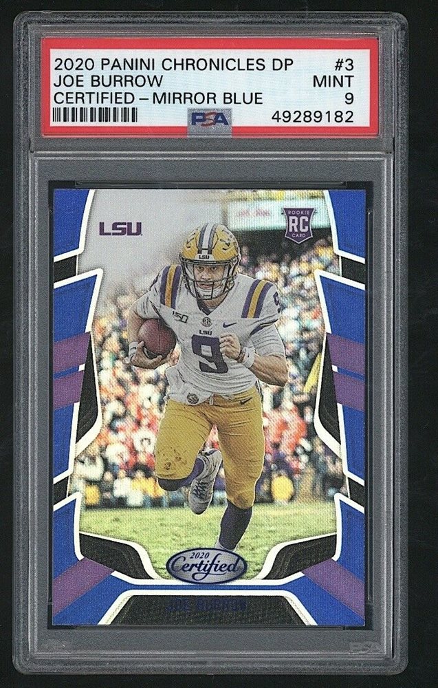 Carte Panini Chronicles Joe Burrow DP #3 - Non Gradée - Near Mint - Football US