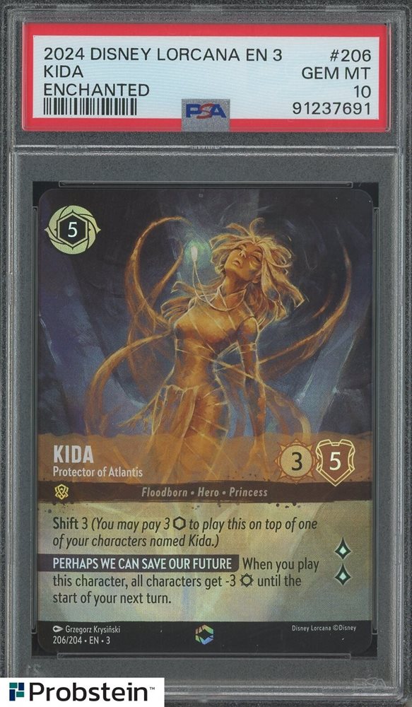 Lorcana ロルカナ ティンカーベル エンチャンテッド PSA10 2023 Disney Lorcana En 1-the First Chapter 216 Tinker Bell