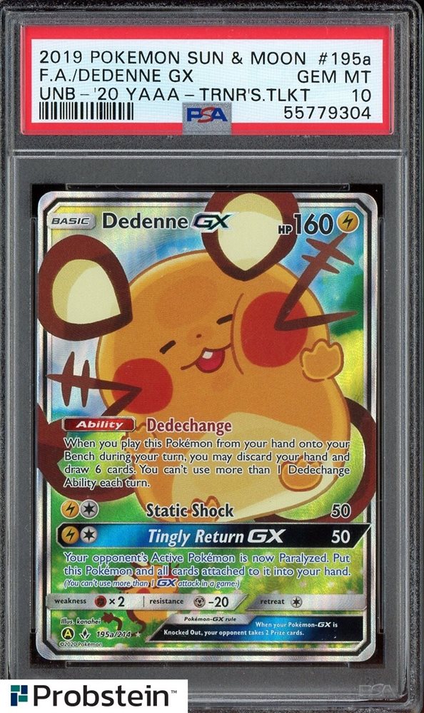 【ＰＳＡ１０】デデンネGX ＳＡ Auction Prices Realized Tcg Cards 2019 POKEMON SUN & MOON