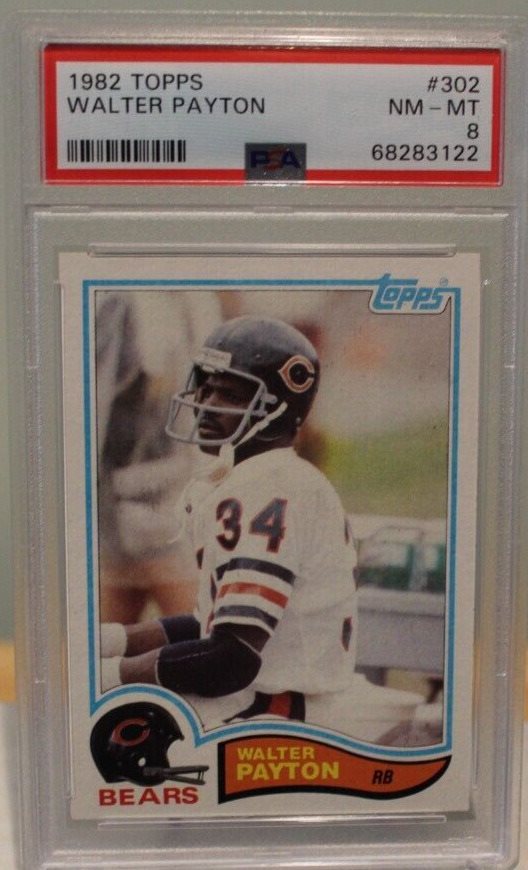 その他 Topps Walter Payton 1982 PSA 10 1982 Topps Walter Payton | PSA CardFacts®