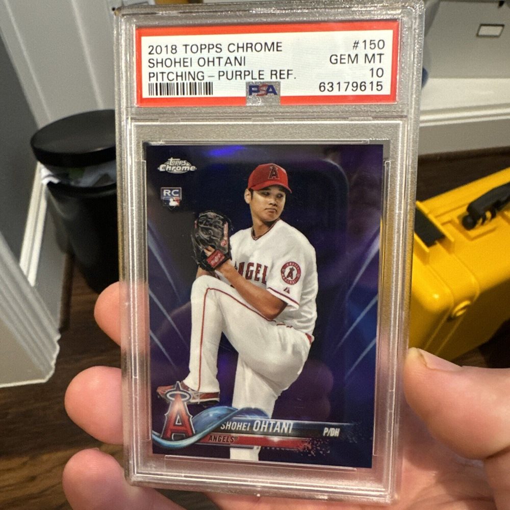 Auction Prices Realized Baseball Cards 2018 TOPPS CHROME Shohei Ohtani