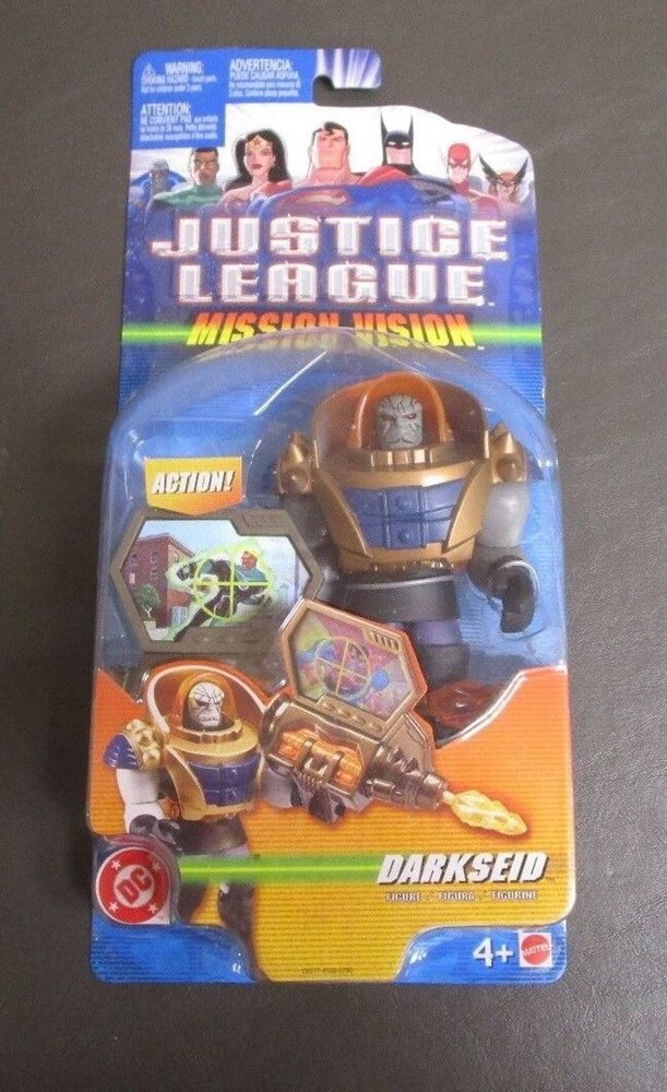 Justice League Mission Vision Darkseid DC 2003 Mattel