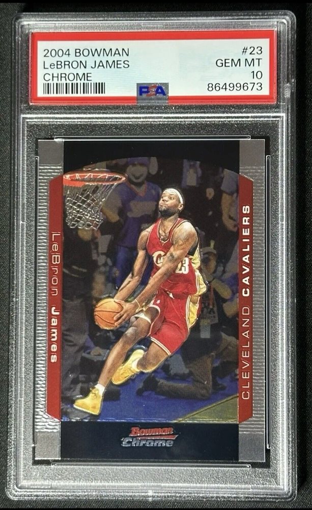 Auction Prices Realized Basketball Cards 2004 BOWMAN Lebron