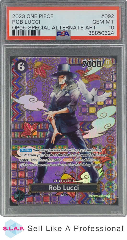 rob lucci one piece card game Waltz of Rage (Showcase) [Duskmourn: House of Horror] main image 1