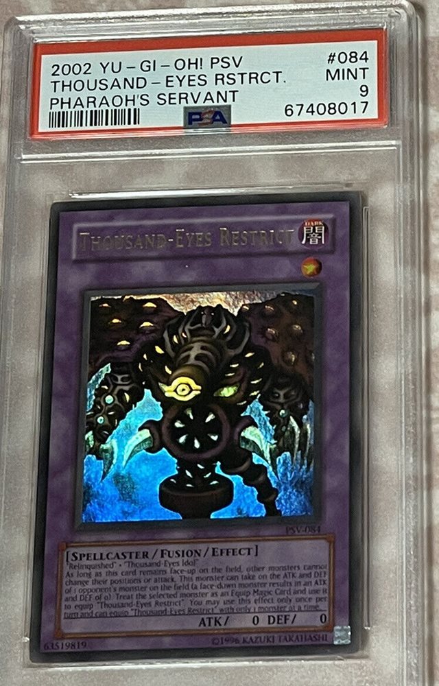 eBay Auction Item 285114339335 Tcg Cards 2002 Yu-Gi-Oh! Psv-Pharaoh's  Servant