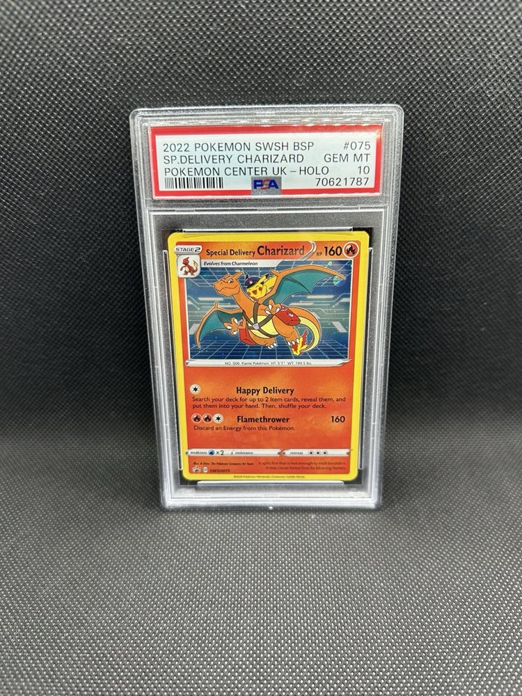 【CGC10】Special Delivery Charizard 全ホロ POKEMON TCG SPECIAL DELIVERY CHARIZARD SWSH075 WITH BIG NICE