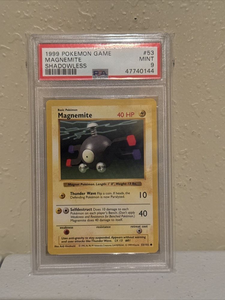 ポケモンカードゲーム Magnemite 1st edition shadow less Magnemite - Pokémon TCG - 1st Edition 1999 (Shadowless