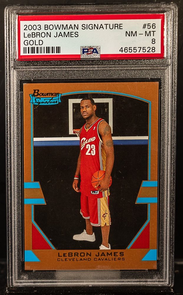 高騰中 Lebron James Bowman RC Gold BGS8.5