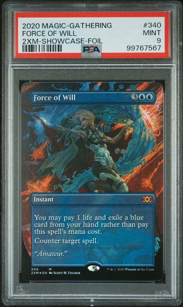 MTG 意思の力　FOIL Force of Will MR PSA9 Force of Will》[ALL] | hareruya