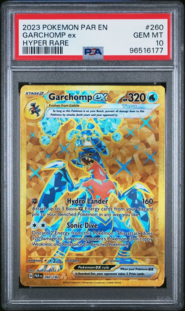 garchomp ex pokemon card Garchomp ex (219/182) [Scarlet & Violet: Paradox Rift]