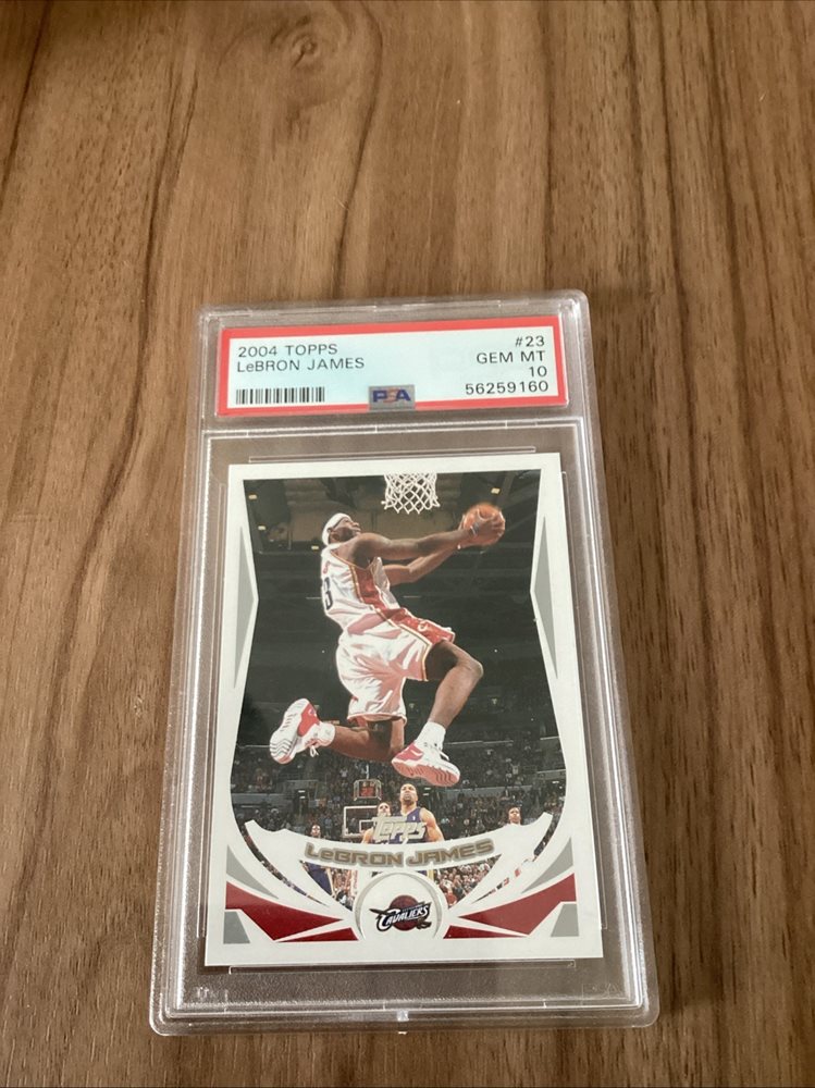 Auction Prices Realized Basketball Cards 2004 TOPPS Lebron James