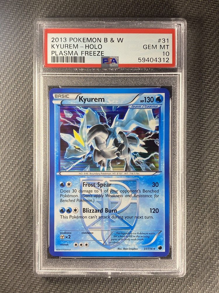 eBay Auction Item 155362505895 Tcg Cards 2013 Pokemon Black & White Plasma  Freeze