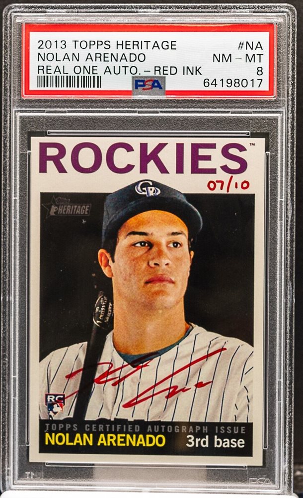 MLB アレナド Topps Heritage Real One Auto MLB アレナド Topps Heritage Real One Auto