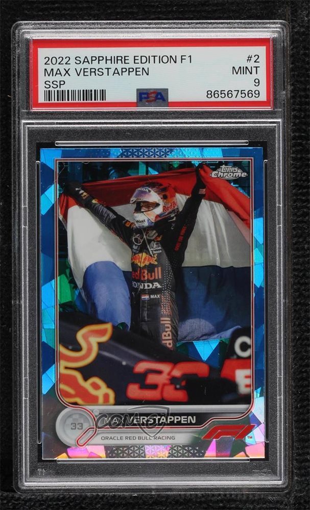 PSA10 / Max Verstappen サファイアEdition #143 2020 Topps Chrome Formula 1 Sapphire Edition #143 Max