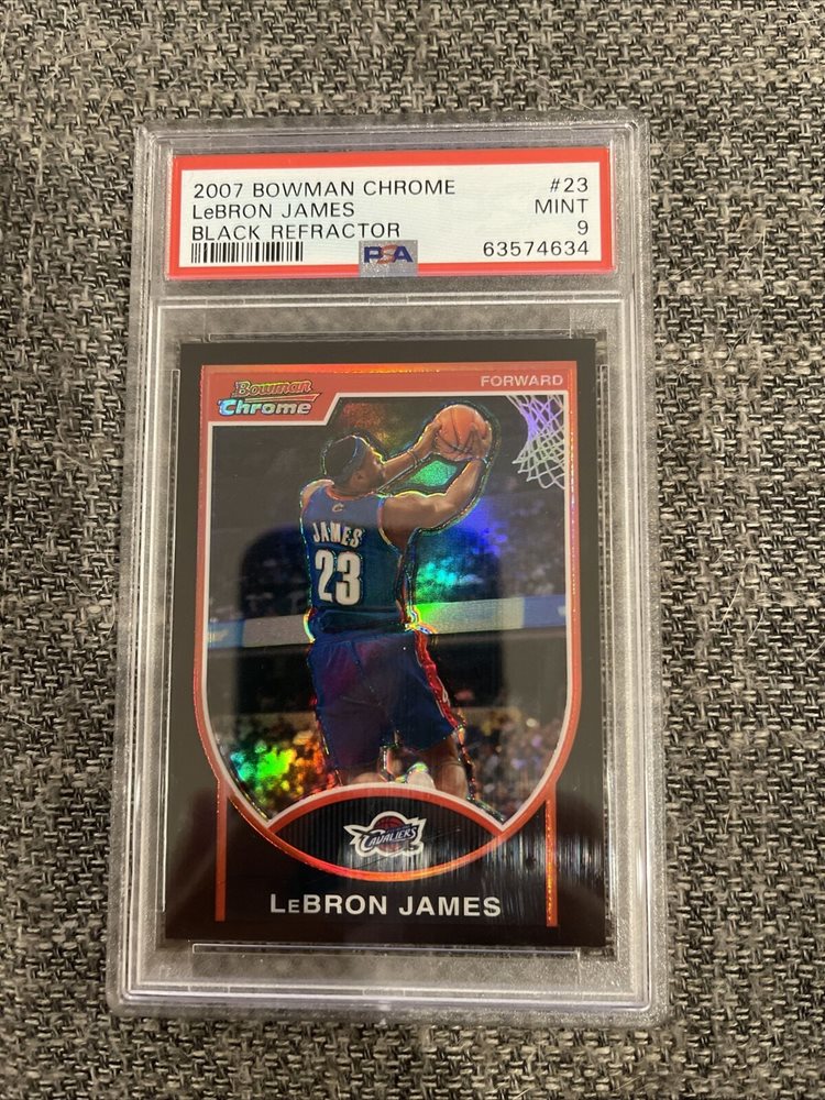 Auction Prices Realized Basketball Cards 2007 BOWMAN CHROME Lebron