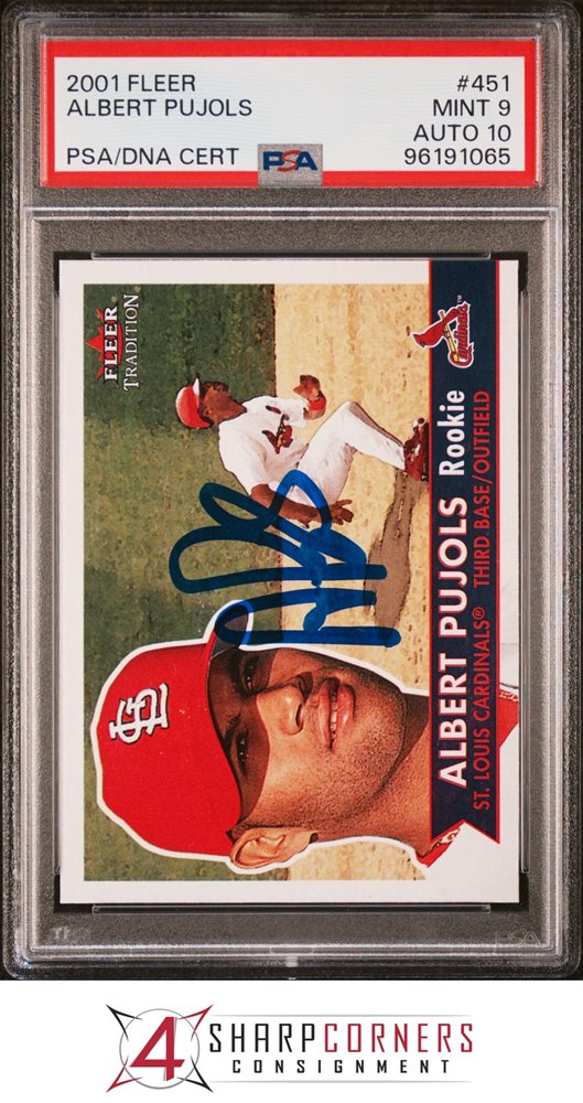 その他 Albert Pujols Auto Fleer Auction Prices Realized Baseball Cards 2001 FLEER Albert Pujols
