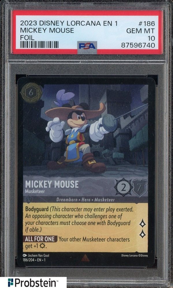 Auction Prices Realized Tcg Cards 2023 DISNEY LORCANA EN 1