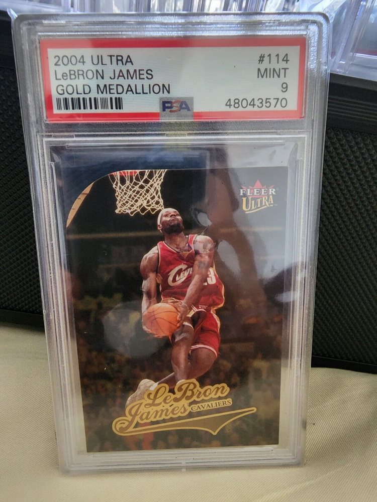 シングルカード 2006 LEBRON JAMES GOLD MEDALLION PSA 9 シングルカード 2006 LEBRON JAMES GOLD MEDALLION PSA 9