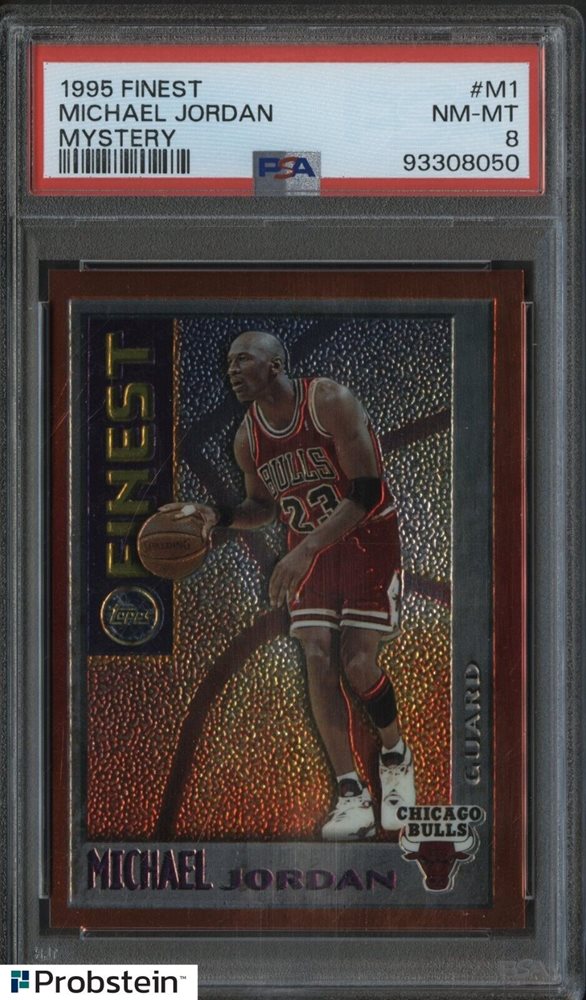 その他 Jordan 1995 Topps Finest Mystery 1995-96 TOPPS MYSTERY FINEST REFRACTORS MICHAEL JORDAN #M1