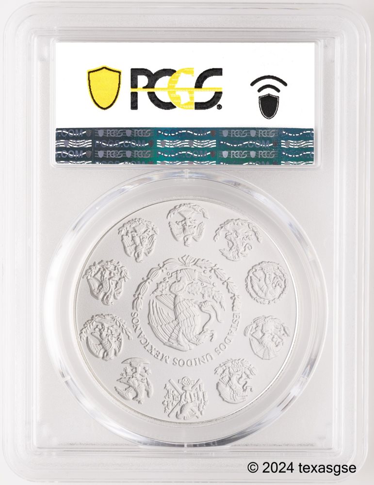 2024 1oz Silver Mexican Libertad Coin PCGS MS69 First Day of Issue