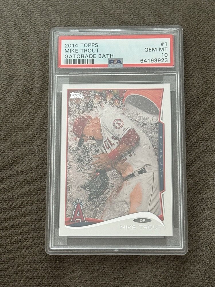 2014 Topps SSP マイク・トラウト　GATORADE イメージ Auction Prices Realized Baseball Cards 2014 TOPPS Mike Trout