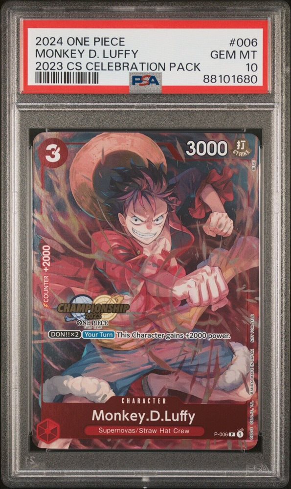 Auction Prices Realized Tcg Cards 2024 ONE PIECE