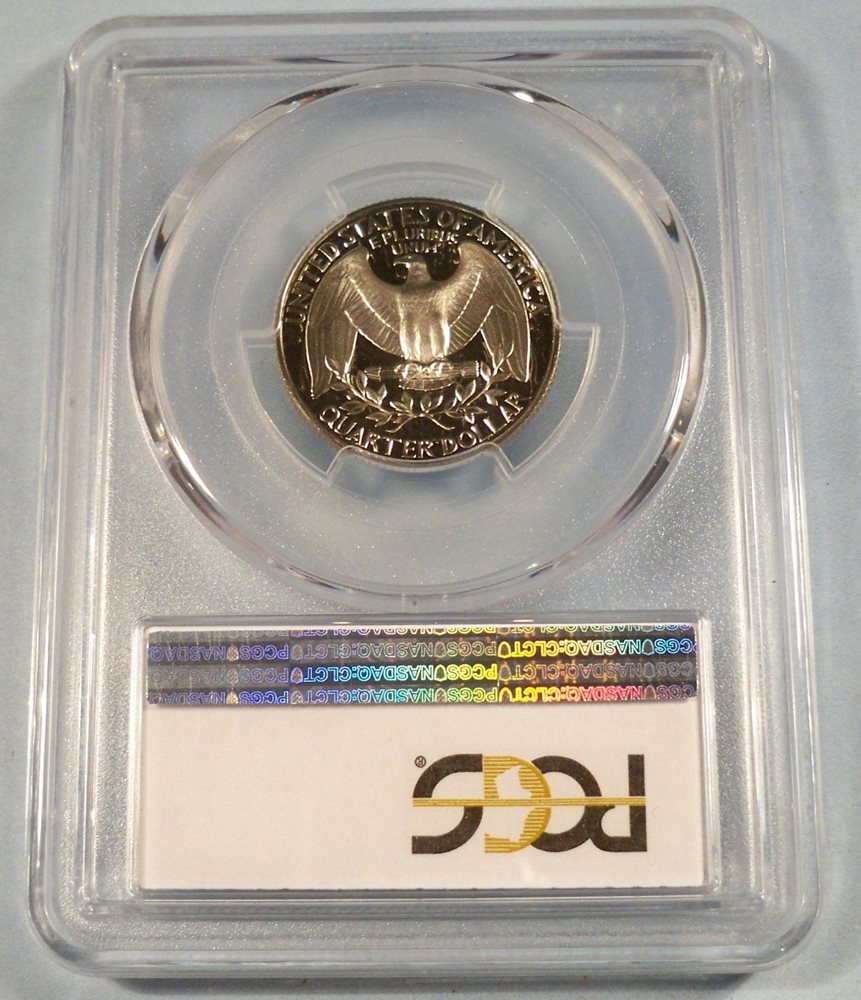 1982-S 25c PCGS PR70DCAM PROOF WASHINGTON QUARTER DEEP CAMEO PR 70