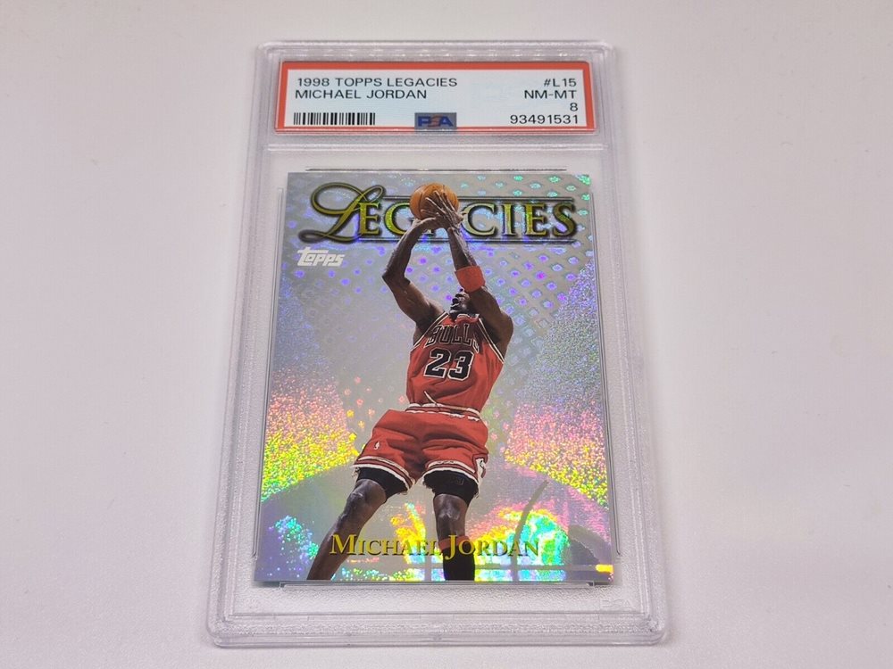 スポーツ選手 Michael Jordan SP PSA 9 MICHAEL JORDAN PSA 9 1998 TOPPS LEGACIES