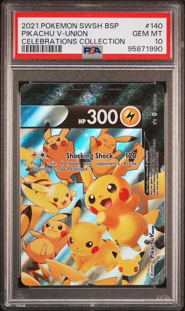 【PSA10】連番2021 Pokémon Pikachu Vunion Auction Prices Realized Tcg Cards 2021 POKEMON SWSH BLACK STAR