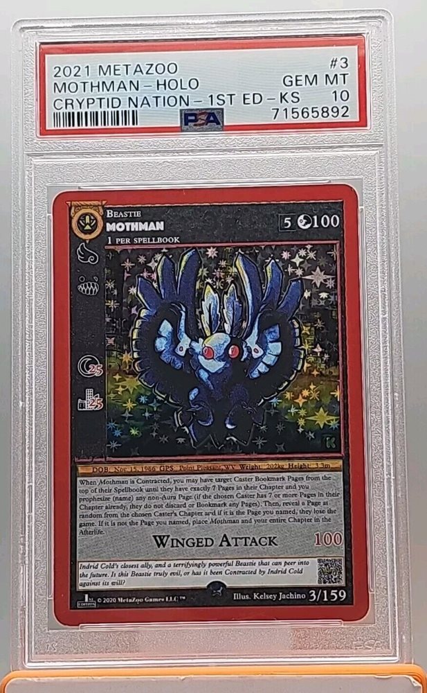 Auction Prices Realized Tcg Cards 2021 METAZOO CRYPTID