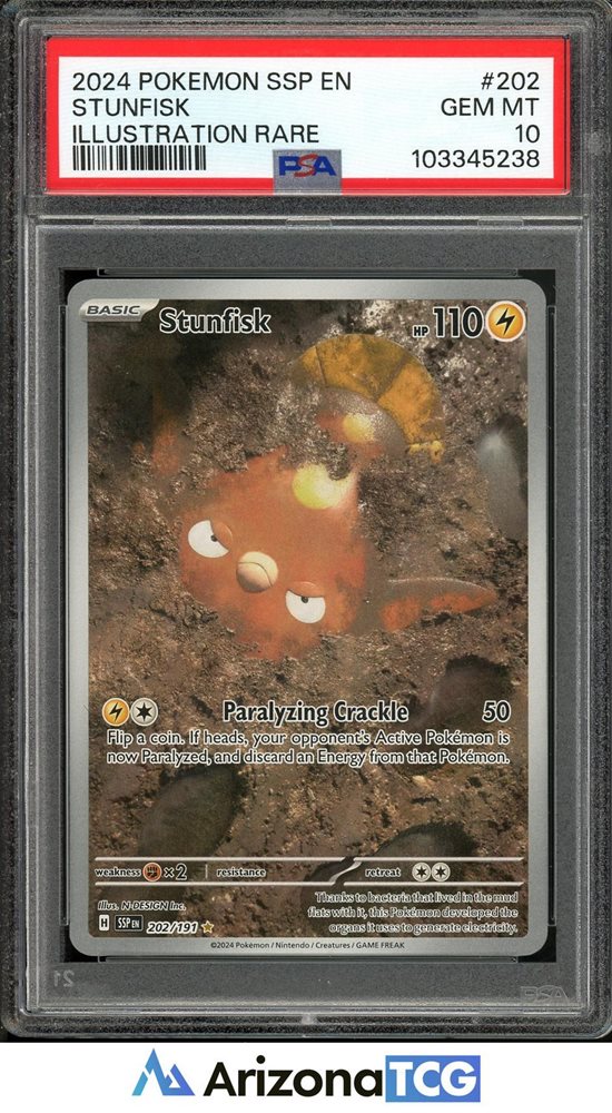 delta pokemon cards Stunfisk ex (252/217) [Ascended Heroes] main image 1