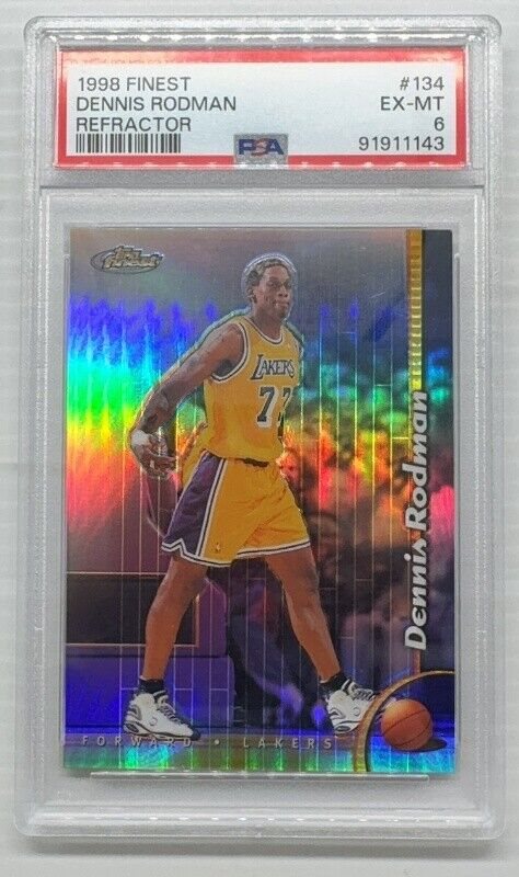 Auction Prices Realized Basketball Cards 1998 FINEST Dennis Rodman