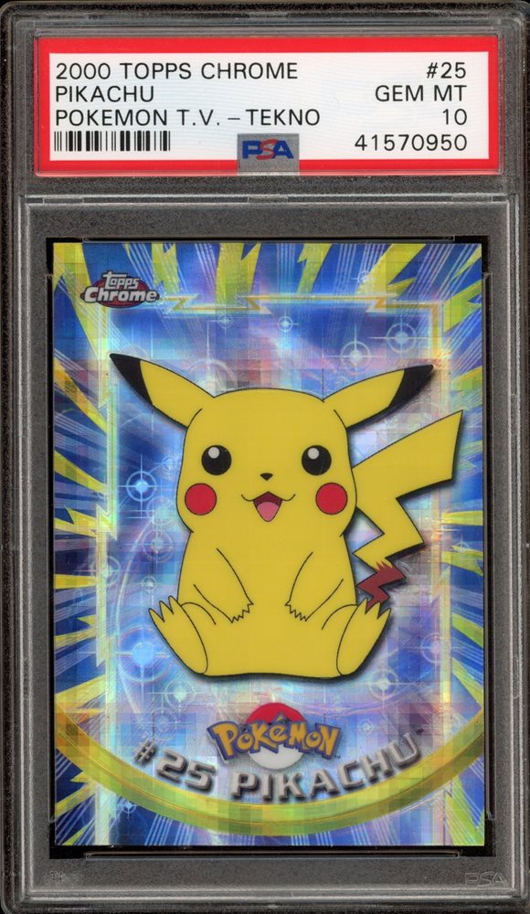 Auction Prices Realized Tcg Cards 2000 TOPPS CHROME POKEMON