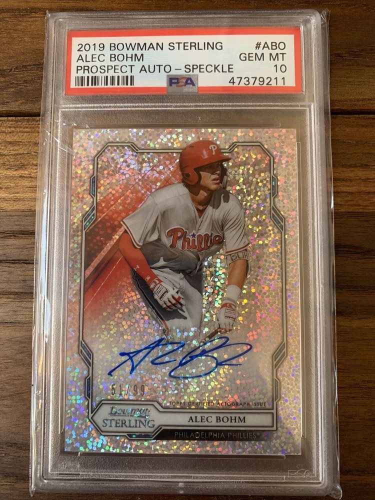 2019 Bowman Alec Bohm Auto Gold 10枚限定　SP 2019 Bowman's Best - Alec Bohm #B19-AB for sale | eBay