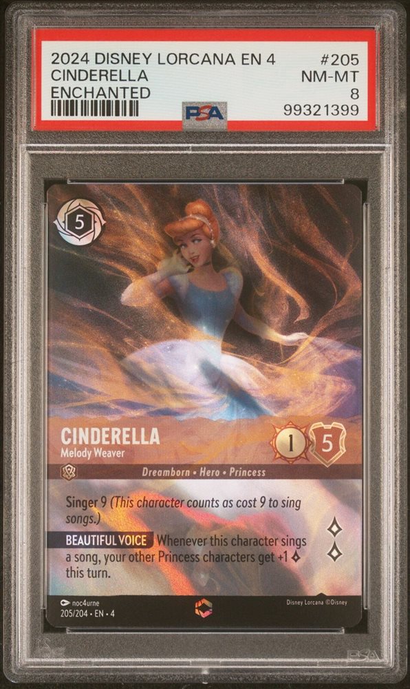 【PSA10】シンデレラ　エンチャンテッド　Cinderella 【最安値】 Auction Prices Realized Tcg Cards 2023 DISNEY LORCANA EN 2