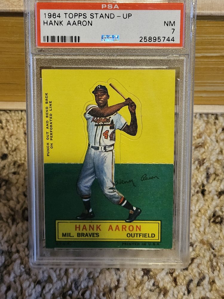 topps 47 HANK AARON 野球カード Hank Aaron 1964 TOPPS 