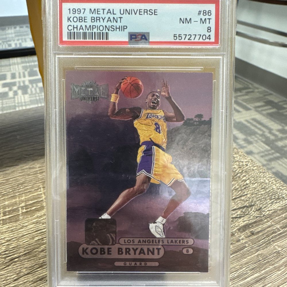 PSA鑑定済 1997 KOBE BRYANT L UNIVERSE Goldin Auctions Auction Item 21 Basketball Cards 1997 Metal