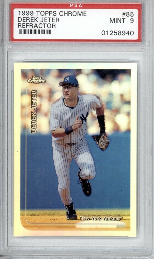 LOW POP! 1999 Bowman's Best Mirror Image Refractor #M3 Derek