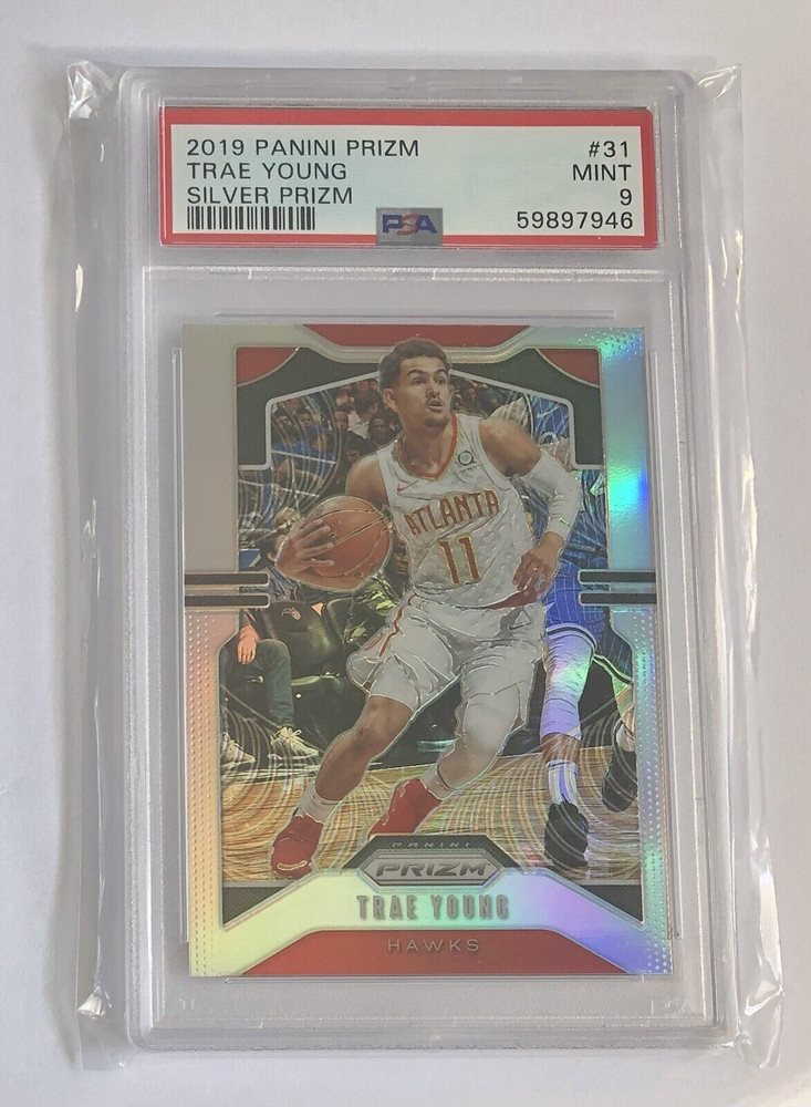 Psa Graded Cards Trae Young 2019 Panini Prizm Basketball Card #31