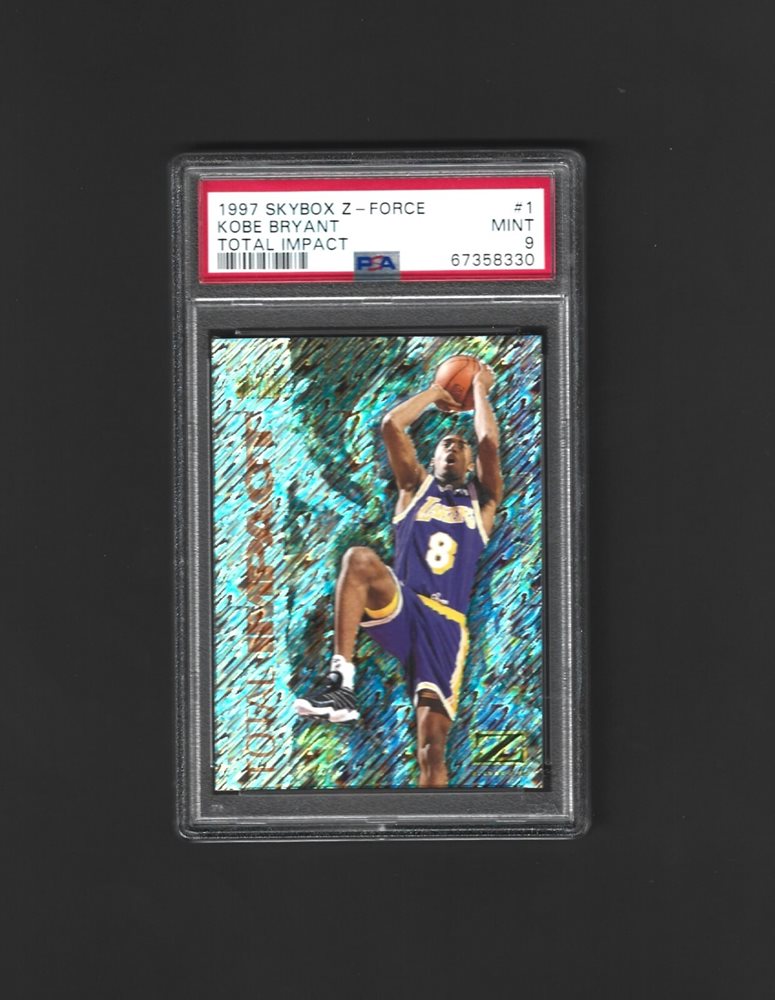 その他 1997 Skybox Z-Force Kobe Total Impact 1996-97 Skybox Z-Force Kobe Bryant Zebut Rookie Card RC #3