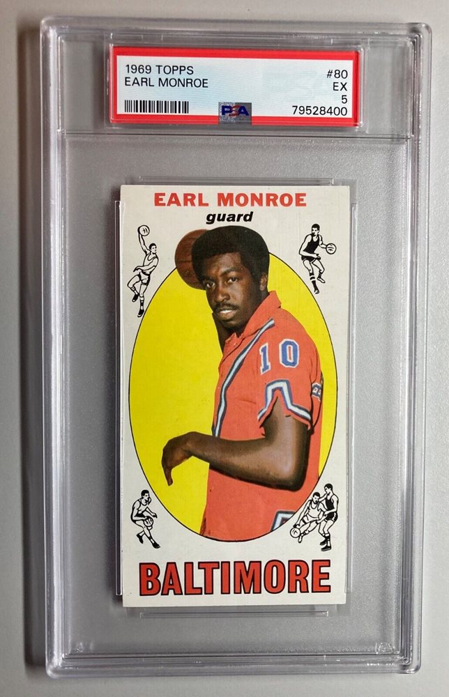 Auction Prices Realized Basketball Cards 1969 TOPPS Earl Monroe